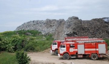 Возле Львова горит еще одна свалка