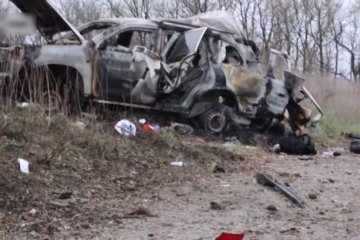 Впервые опубликовано видео подрыва боевиками машины ОБСЕ