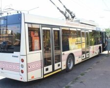 Запорожский трамвай в городе