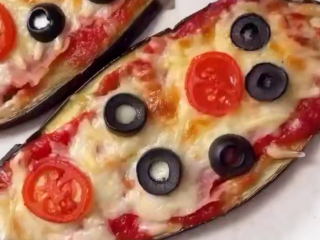 Баклажани зі смаком піци, кадр з відео