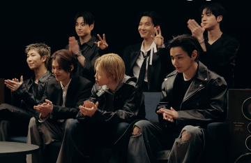 BTS, кадр из интервью