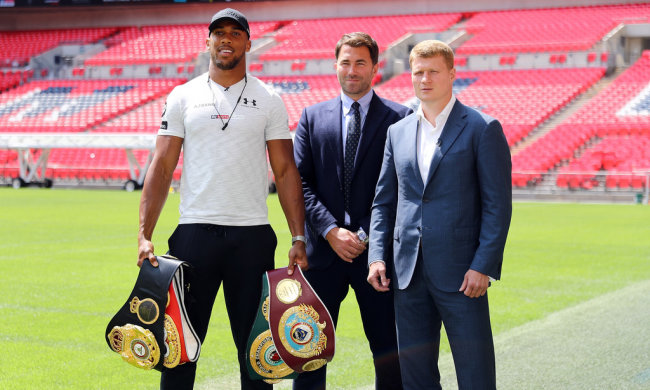 Энтони Джошуа и Александр Поветкин