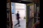 Автобус, скріншот з відео Telegram-каналу