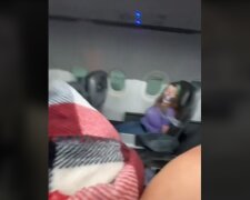 Буйний пасажир, скріншот: TikTok