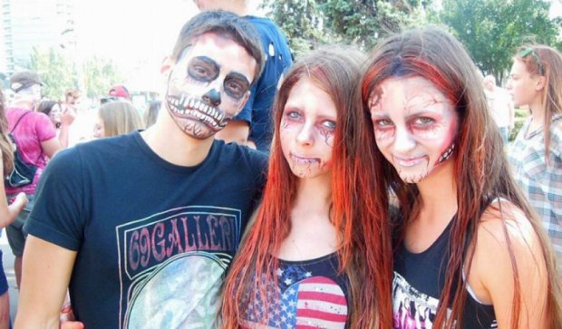 У Запоріжжі відбувся зомбі-парад (фото)