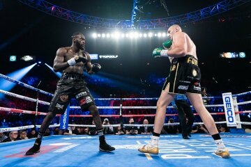 Деонтей Уайлдер и Тайсон Фьюри, фото:boxingscene