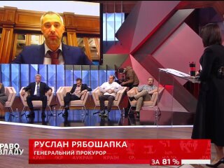 Руслан Рябошапка в ефірі "Право на владу"