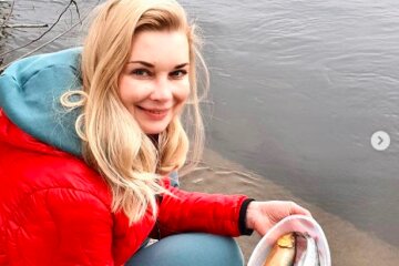 Лидия Таран с рыбой спрятала за кадром таинственного возлюбленного: "Догадайтесь сами"