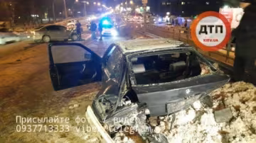 П'яна аварія спровокувала затор у Києві
