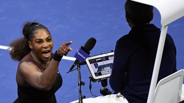 Серена Уильямс устроила жесткие разборки с судьей на US Open: видео