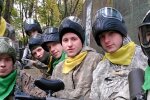 Курсанти Нацгвардії відточували майстерність стрільби у пейнтболі (фото)