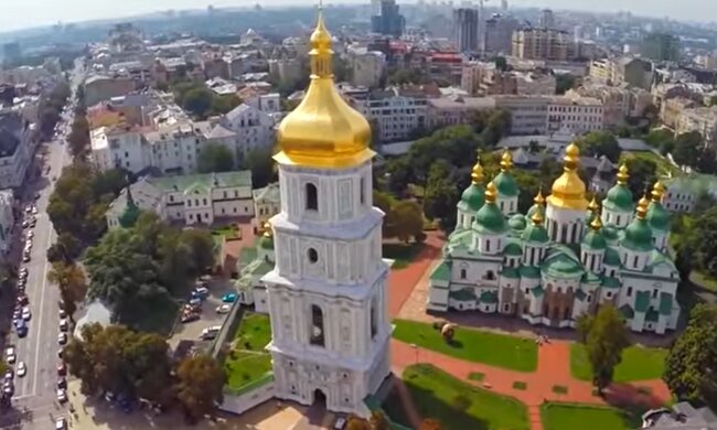 Киев, кадр из видео