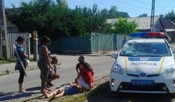 Запорізькі поліцейські збили підлітка-пішохода