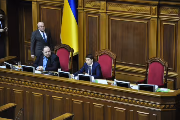 Верховная Рада, Руслан Стефанчук и Дмитрий Разумков - Знай.ua