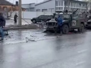 Техника оккупантов, фото: скриншот из видео