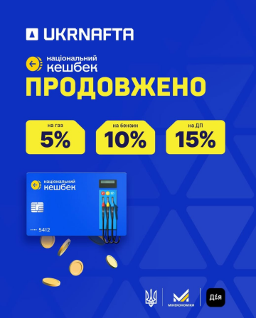 Национальный кэшбек за топливо