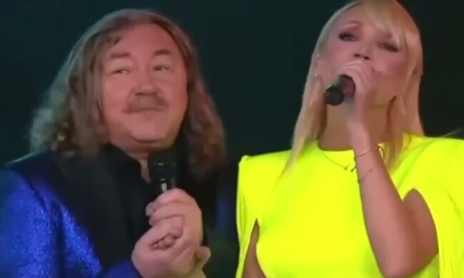 Николаев и Орбакайте. Фото: кадр с видео