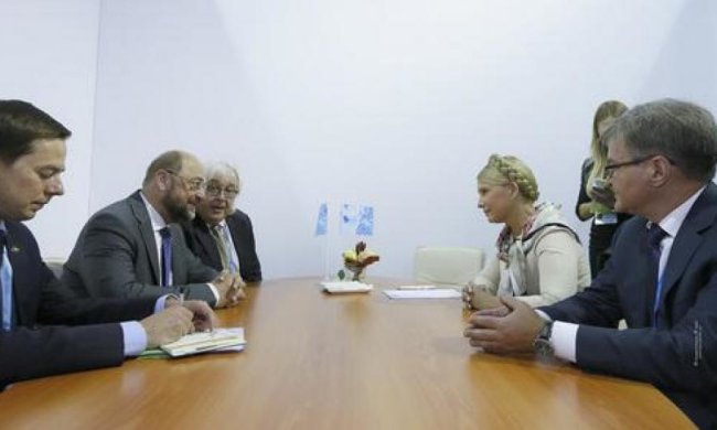 Тимошенко зустрілась із президентом Європарламенту 