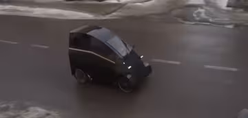 Електромобіль, скріншот відео