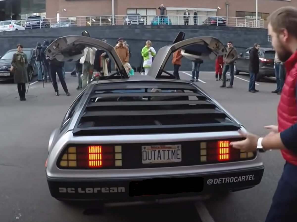 В сети показали настоящий DeLorean DMC-12 - ЗНАЙ ЮА