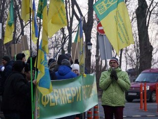 Протесты аграриев, фото: nationalcorps.org