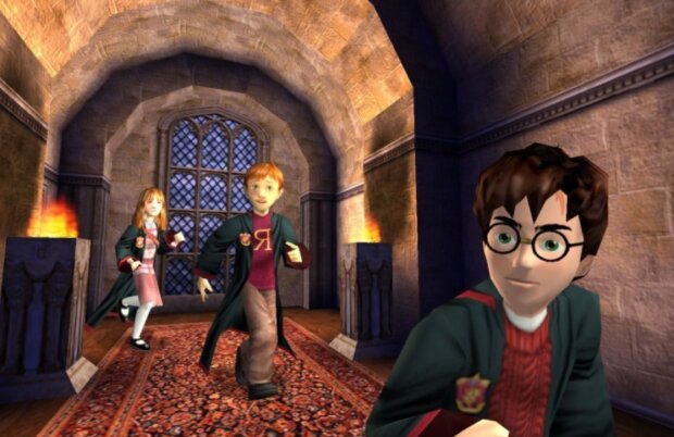 Игра о "Гарри Поттере", скриншот: YouTube