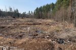 стихійне звалище \ фото Держекоінспекції Поліського округу