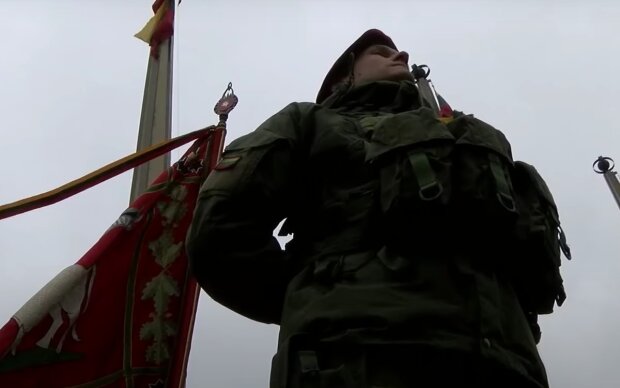 Армія Литви. Фото: скрін youtube