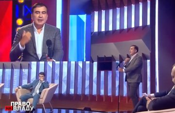 Міхеіл Саакашвілі у програмі "Право на владу"