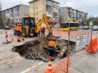 провал дорога Одеса Таїрово комунальники