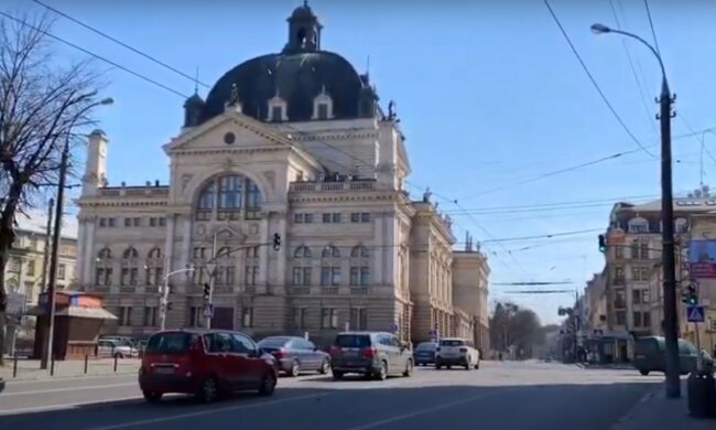 Львов, скриншот из видео