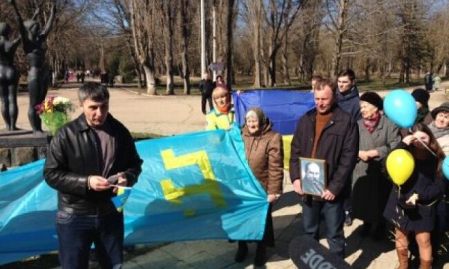 Кримські патріоти святкують день народження Шевченка