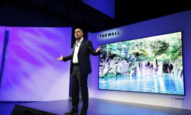 Samsung перетворила телевізор на стіну