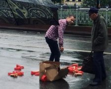 Секс-игрушки остановили движение в центре Москвы