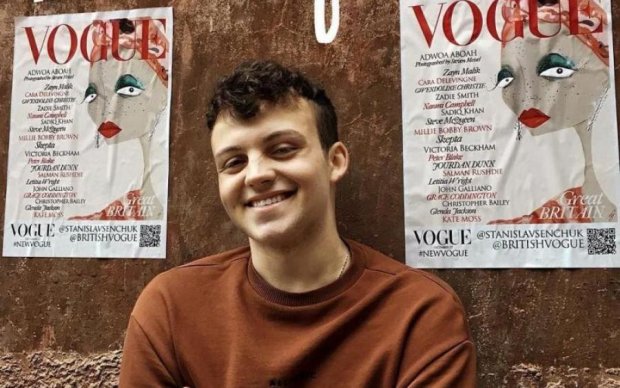 Простий український хлопець потрапив на обкладинку британського Vogue