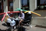 Відвідувачі ресторану Café Rothe, скріншот з відео