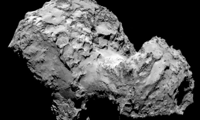 У темних районах комети Чурюмова-Герасименка виявили лід