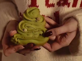 Печенье "Елочки", кадр из видео