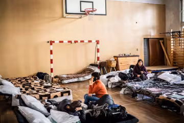 Украинские беженцы / фото: Zaborona