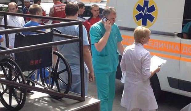 В Киевскую больницу привезли 26 пострадавших бойцов (фото)