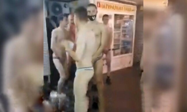 Голий забіг, фото: скріншот з відео
