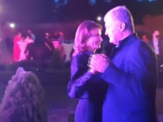 Петро і Марина Порошенко, скріншот з відео