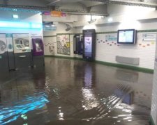 Паризьке метро пішло під воду: відео