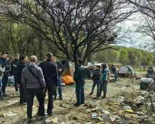 Ситуація загострюється: ще один табір ромів спалили дотла