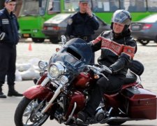 Швайка попал в ДТП на своем Harley (фото)