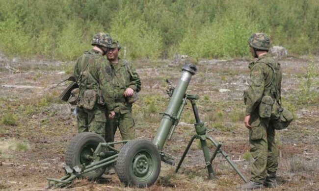 "Тишина": оккупанты лупили по воинам АТО из минометов