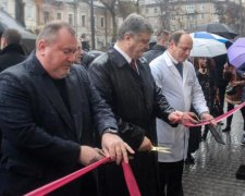 Петр Порошенко открыл в Днепре уникальную для Украины детскую больницу