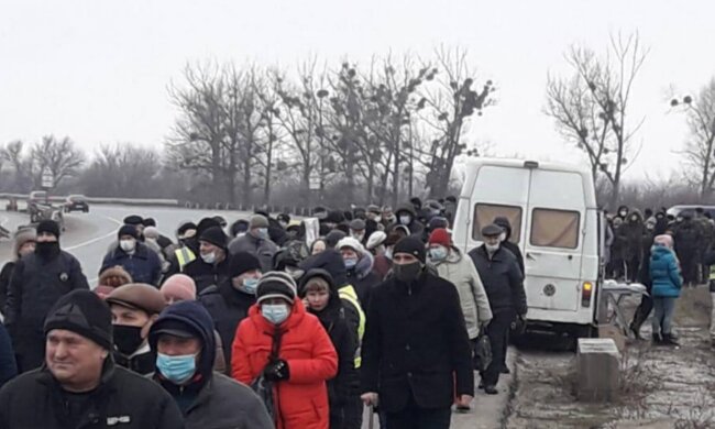 Протесты за снижение тарифов, фото: PavlovskyNEWS