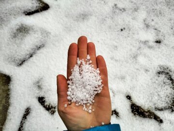 Сніг у Карпатах