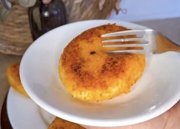 Зразы с фаршем и сыром: фото скрин рецепта